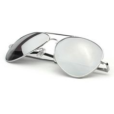 Silver Mirrored Aviators, Chic Mirror, Mirrored Aviator Sunglasses, Aviator Glasses, Aviator Sunglasses Mens, Silver Mirror, Ray Ban Aviators, Silver Mirrors, Ray Ban Sunglasses