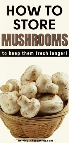 Learn how to store mushrooms to keep them fresh longer! In this guide on preserving mushrooms, discover foolproof mushroom storage tips – from how to preserve mushrooms in a plastic container, storing mushrooms in a paper bag, how to store mushrooms in fridge to how to store fresh mushrooms in a bowl. With these mushroom storage tips, you can prevent mold and retain its texture and flavor. Plus, this guide on keeping mushrooms fresh ensures you’ll have mushrooms on hand ready to cook anytime!