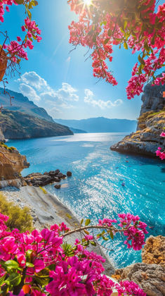 Beautiful places in the Mediterranean Sea Spain Mediterranean Coast, Mediterranean Photos, Amalfi Coast Italy Aesthetic, Mediterranean Scenery, Mediterranean Vacation, Dreamy Nature, Greece Culture, Italy Culture, Greece Painting