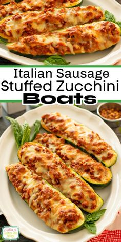 Stuffed Zucchini Boats Zucchini Boats With Shrimp, Sausage Stuffed Zuchini Baking Recipes, Zucchini Boat Recipes Sausage, Zucchini Boats Easy, Zucchini Sausage Boats, Zucchini Boats With Ricotta Cheese, Stuffed Zucchini Boats With Ricotta, Stuffed Zucchini Boats With Spinach And Ricotta, Delicious Zucchini Recipes