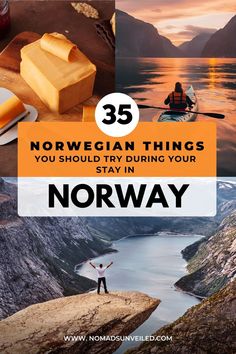 Get ready for a fun trip full of Norwegian flavors and sights! Our guide has the best things to do in Norway that you shouldn't miss. You've got to try the best famous food in Norway, like authentic Rakfisk and Lutefisk, and walk through the famous streets in Norway where history meets today. This list comes with helpful Norway travel tips so you know the best places to go in Norway. Also, learn about all the Norway landmarks and make sure your visit to Norway this year is one you'll always remember. Whether you're eating, shopping, or just exploring, each spot on this Norway bucket list is a must-see! Norway Things To Do, Norway Travel Photography, Norway In August, What To Do In Norway, Traveling To Norway, Things To Do In Oslo Norway, Norway Travel Summer, Norway Culture, Norway Bucket List