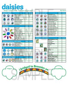 Girl Scouts DAISY Badge Tracking Chart UPDATED for 2023-2024 Instant Download Printable Keep Track of Badges Earned - Etsy Daisy Patches To Earn, Daisy Scout Badges, Daisy Badges To Earn, Daisy Girl Scouts Badges, Daisy Troop Activities, Girl Scout Daisy Badges, Daisy Badges Activities, Daisy Badges, Girl Scouts Daisy