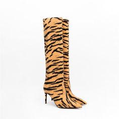 As low as $56.00 Tall Boots Outfit, Trendy Shoes Sneakers, Brown Knee High Boots, Tall Brown Boots, Animal Print Fashion, Fabulous Shoes, Crazy Shoes, Sneaker Heels, Trendy Shoes