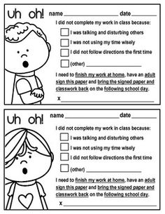 two worksheets with words and pictures on them to help students understand their feelings