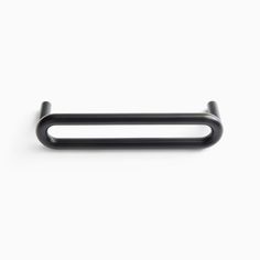 two black handles on a white background