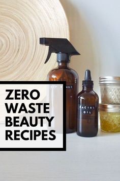 Homemade Hair Spray, Zero Waste Beauty, Zero Waste Bathroom, Zero Waste Skincare, Homemade Conditioner, Homemade Face Cream, Lip Scrub Diy, Homemade Shampoo