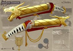 Dragon Cannon, History Of Japan, Feudal Japan, Heroic Fantasy, Cool Swords, D&d Dungeons And Dragons