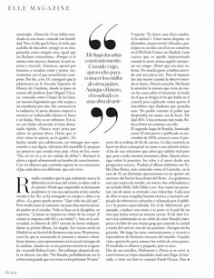 an article in spanish with black and white text