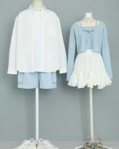 Pastel Couple Outfit, Matching Korean Outfits, Korean Couple Fashion Outfits, Couple Dress Korean Style, Korean Couple Outfit Aesthetic, Matching Outfits For Couples Casual, Matching Fits Couples Korean