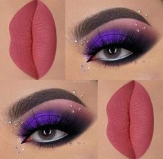 Glamour Makeup, Eyeshadow Looks, How To Apply Makeup, Maquillaje De Ojos, Fashion Makeup, Makeup Inspiration, Makeup Tips, Eye Makeup, Lips