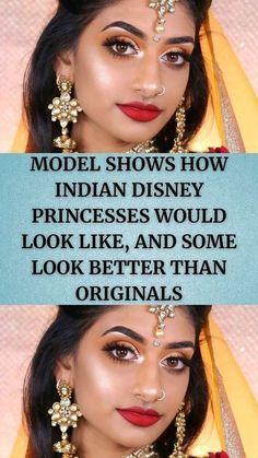 Indian Disney Princess, Ornate Jewelry, Princess Makeup, Model Show, Flower Headpiece, Flowing Dresses, Instagram Models