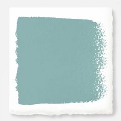 a blue paint swatch on a white background