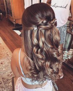 half down hairstyles gorgeous hair Down Hairstyles Braid, Bridal Hair Boho, Braid Half Up, Partial Updo, Braid Half Up Half Down, Hairstyle Bridal, Boho Hairstyle, Birthday Hairstyles