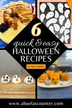 six quick and easy halloween recipes to make for the kids in your home or classroom