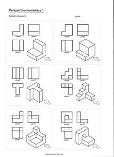 the worksheet shows how to draw different shapes