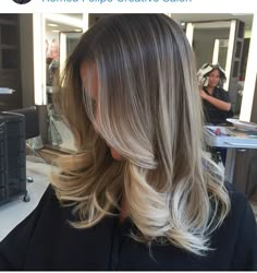 Ashy hair ideas Balayage Shadow Root, Balayage Honey, Brown Ombre Hair Color, Babylights Hair, Brown Ombre Hair, Light Aesthetic, Shadow Root, Aesthetic Brown, Hair Done