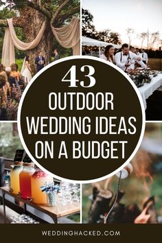 outdoor wedding ideas on a budget