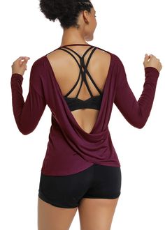 PRICES MAY VARY. Lightweight and soft Modal fabric, skin-friendly, breathable, great for sports. Open Cross back design shows your beautiful back,Layers easily and gives you room to breathe,perfect for workout and yoga sports Occasion: casual outtings, yoga workout clothes, perfect for everyday wear, sports, travel, beach, casual daily wear,holiday, leisure, basic. Machine washable,easy to care,The clothes will be more supple after washing NOTICE: Please Check the Size Chart in the Description B Curvy Workout Outfit, What To Wear To Yoga, Workout Looks, Back Layers, Sassy Fashion, Yoga Attire, 2024 Clothes, Yoga Workout Clothes, Portfolio Project