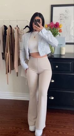 Mode Zara, Latina Fashion Outfits, Uni Outfits, Looks Party, Casual Day Outfits, Elegante Casual, Looks Street Style, Stylish Work Outfits