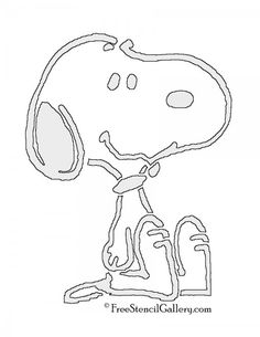 a black and white drawing of a cartoon dog with its head in the shape of a lamp