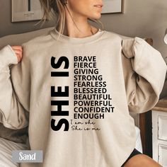 Quotes On T-shirts, New T Shirt Design For Women, T Shirt Slogans For Women, T-shirts For Women, Self Love Tshirt Ideas, Let Them Shirt Ideas, Woman T Shirt Design, Self Love Clothing, Inspirational Tshirts Ideas