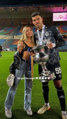 Trophy wife, Soccer, Hockey, Relationship goals, Couple, Girlfriend, Boyfriend, Game, Sports, Athlete Footballer Girlfriend, Wags Soccer, Soccer Wife, Cute Soccer Couples, Cute Couples Football, Soccer Couples