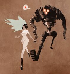 Likes | Tumblr Ashley Wood, Cool Robots, Heart Shape Box, Futuristic Design, Take Two, Color Shapes, Sci Fi Art, Internet Marketing, Heart Shapes