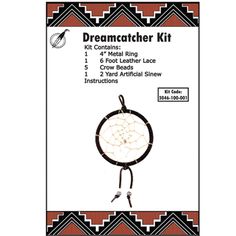 the dream catcher kit with instructions