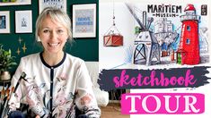 A flip-through video of Julia's marker sketchbook: urban and not-so-urban themes. Marker Sketchbook, Cars Flowers, Marker Sketches, Household Objects, Sketchbook Tour, To Draw