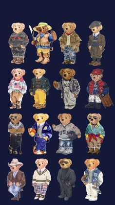 Bear Sketch, Ralph Lauren Bear, Teddy Bear Wallpaper, Iphone Lockscreen Wallpaper, Teddy Bear Collection