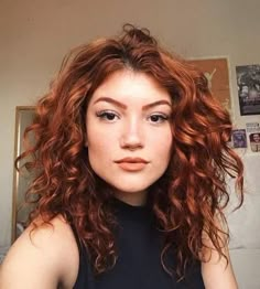 Red Curly Hair, Girl Haircuts, Curly Hair Cuts, Hair Envy, Grunge Hair, Ginger Hair, Bad Hair