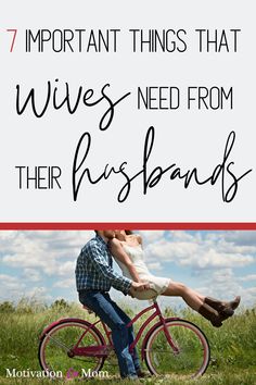 9 things every wife needs from her husband to improve their marriage, relight the spark in your relationship, and make your spouse happy again. This relationship advice will help any couple achieve their relationship goals. #marriage #marriedlife #relationshipgoals Happy Motivation, Marriage Counseling, Marriage Life