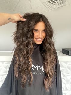 Brown Hair With Ash Blonde Highlights, Black Brown Hair, Ash Blonde Highlights, Chocolate Hair, Hair Things, Hair Done, Blonde Hair Inspiration, Hair Inspo Color