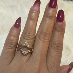 Beautiful Vintage 14k Yellow Gold Enhancer Or Ring Guard Or Wrap With Beautiful Diamonds . I Dont Know The Total Carats Of Diamonds. Showing Pictures With Solitaire For Reference .Solitaire Not Included Gold Ring Enhancer, Ring Enhancer, Ring Guard, I Dont Know, 14k Gold Ring, Womens Jewelry Rings, Gold Ring, Gold Rings, Diamonds