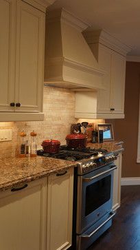 the kitchen is clean and ready for us to use in its new owner's home