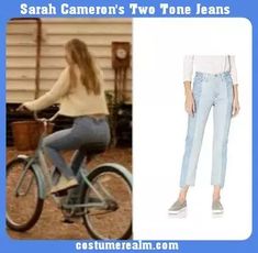 Cameron Aesthetic, Two Tone Jeans