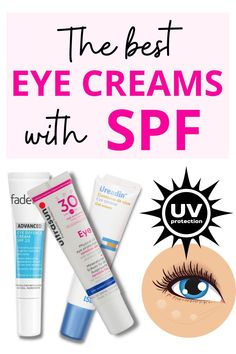 Do you currently use an eye cream with SPF? It’s always important to protect your skin from the sun but the skin around your eyes is especially vulnerable. Many people don’t realise that 10% of skin cancers occur in this area. This is because the skin around the eyes is ten times thinner than the rest of your body making it more likely to get damaged by UV rays. Luckily there is an excellent range of eye creams with SPF available. #sunscreen #spf Best Sunscreen For Oily Skin, Best Mineral Sunscreen, Mineral Sunscreen For Face, Sunscreen For Oily Skin, Spf Cream