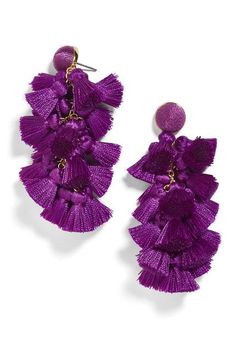 Nordstrom Favorites - Forever VanLandingham Thread Jewellery, Always You, Silk Thread, Tassel Earrings, Daily Outfits, Daily Fashion, Nordstrom Rack, Crochet Earrings, Tassels