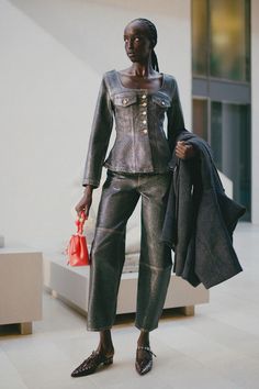 Ganni Pre-Fall 2025 https://www.vogue.com/fashion-shows/pre-fall-2025/ganni/slideshow/collection#1 Denim Day, Must Haves, Fashion Show, Vogue, Beauty