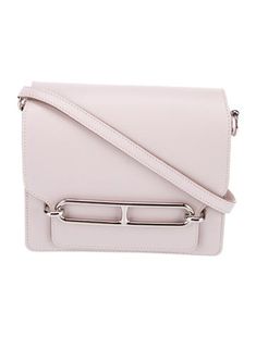 Hermès Crossbody BagMauve Pale Evercolor LeatherPalladium-Plated HardwareFlat Handles & Single Shoulder StrapSingle Exterior PocketChevre Goatskin & Dual Interior PocketsFlap Closure at FrontIncludes Box & Dust BagUnfortunately, due to restrictions, this item may not be eligible for shipping in all areas. Cross Body Handbags, Women Handbags, Handles, Plating, Exterior