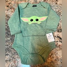 Light Green Baby Yoda Onesie Star Wars Green, Yoda Wallpaper, Boy Baby Shower Themes, Star Wars Kids, Shower Themes, Star Wars Baby, Green Baby, Boy Baby, Future Baby