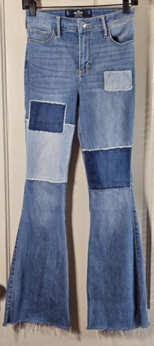 Hem Jeans Sewing Hack, Patching Holey Jeans, Adding Material To Bottom Of Jeans, Add Fabric To Jeans Waist, Show Lace Jeans Hack, Upsize Jeans Waist, Shorting Jeans, Cotton Blend Fabric, Hollister Jeans