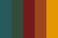 an image of the color scheme for a wallpapered room with many different colors