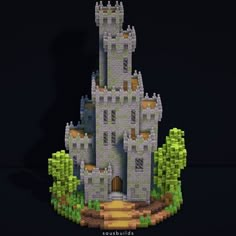 an image of a castle made out of legos