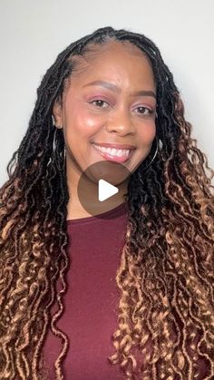 Tynish Flowers on Instagram: "Happy Tuesday Beautiful People! I’m back with another Protective Style! This time I did Individual Faux Locs! If only doing Protective Styles was this easy!!!! To be honest the longest part is parting and braiding my own hair down. The benefit is not having to worry about my hair for a few weeks! 

#fauxlocs #goddesslocs #boholocs #protectivehairstyle #diyhair" Boho Locs, Protective Hairstyle, Goddess Locs, Protective Style, Faux Locs, Crochet Braids, Happy Tuesday, Protective Styles, Down Hairstyles