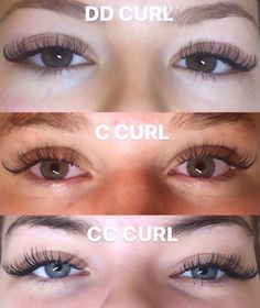 Classic Lash Extensions D Curl, Different Lash Curl Types, Classic Vs Wispy Lashes, C Curl Classic Eyelash Extensions, Cc Curl Vs D Curl Lashes, Eyelash Extension Curl Type, Dd Curl Lashes, Cc Vs D Curl Lash Extensions, Lash Extensions Strip Lash Look