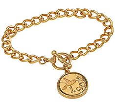 Spread your wings and show off this spectacularly sweet hummingbird coin curb link bracelet. From American Coin Treasures. American Coins, Coin Bracelet, Ancient Egyptian Art, Ancient Aliens, Egyptian Art, Ancient Artifacts, Ancient Egyptian, Just For Me, Link Bracelets