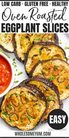 How To Roast Eggplant: Oven Roasted Eggplant Slices Recipe Roasted Egg Plant Recipes, Eggplant Recipes Ina Garten, Cooking Eggplant In The Oven, How To Bake Eggplant In Oven, Oven Eggplant Recipes, Eggplant In Oven Recipe, Baked Egg Plant Recipes Easy, Baking Eggplant In Oven, Greek Roasted Eggplant Recipes