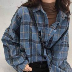 Buy PLAID WOOLLEN LUMBERJACK SHIRT on Cosmique Studio with free worldwide shipping. Aesthetic Outfits, Aesthetic Clothing, Tumblr Outfits, Harajuku Style, Arthoe, Cute, 80s & 90s, KPOP and More with Low Price & High Quality. Free Shipping Worldwide! Get yours now! Use code "PINTEREST15" to get 15% OFF! www.cosmiquestudio.com TAGS; #aesthetic #outfit #aestheticstyle #aestheticart #girlfashion #aestheticoutfits #streetstyle #clothes #arthoe #tumblroutfits #aestheticoutfits #aestheticclothing Stile Hijab, Aesthetic Clothing Stores, Flannel Outfits, Paris Mode, Tumblr Outfits, Long Sleeve Plaid Shirt, Soft Grunge