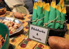 a table topped with lots of different types of food